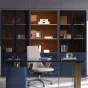 Роскошный письменный стол Blue Agats от MIVICA из бука PT38363-32