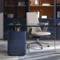 Роскошный письменный стол Blue Agats от MIVICA из бука PT38363-32