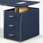 Роскошный письменный стол Blue Agats от MIVICA из бука PT38363-32