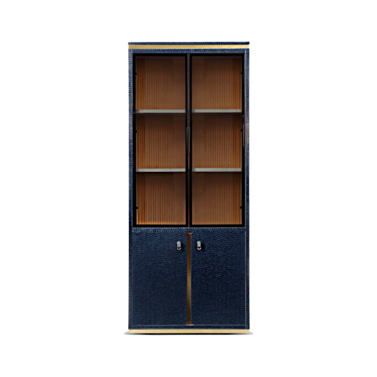 Комбинированный книжный шкаф MIVICA из бука SH38250-32 Комбинированный книжный шкаф MIVICA из бука SH38250-32