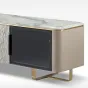 Роскошная тумба под телевизор MIVICA с белым мрамором TB38365-32