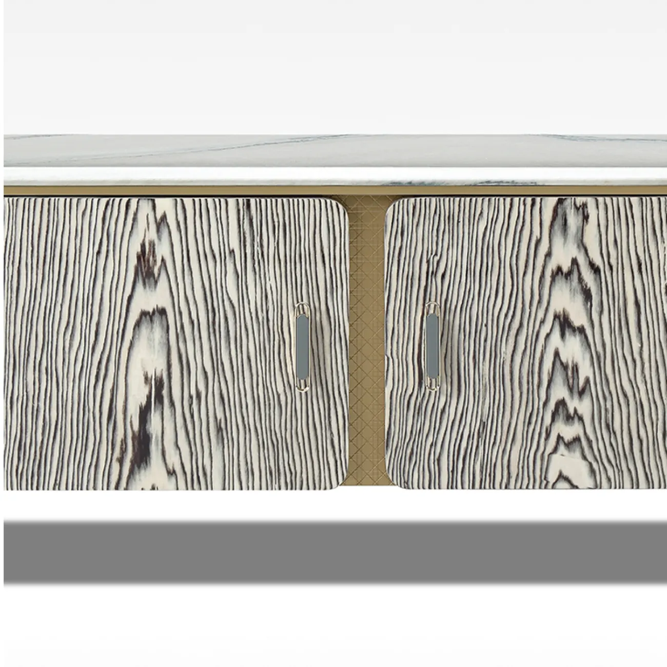 Роскошная тумба под телевизор MIVICA с белым мрамором TB38365-32