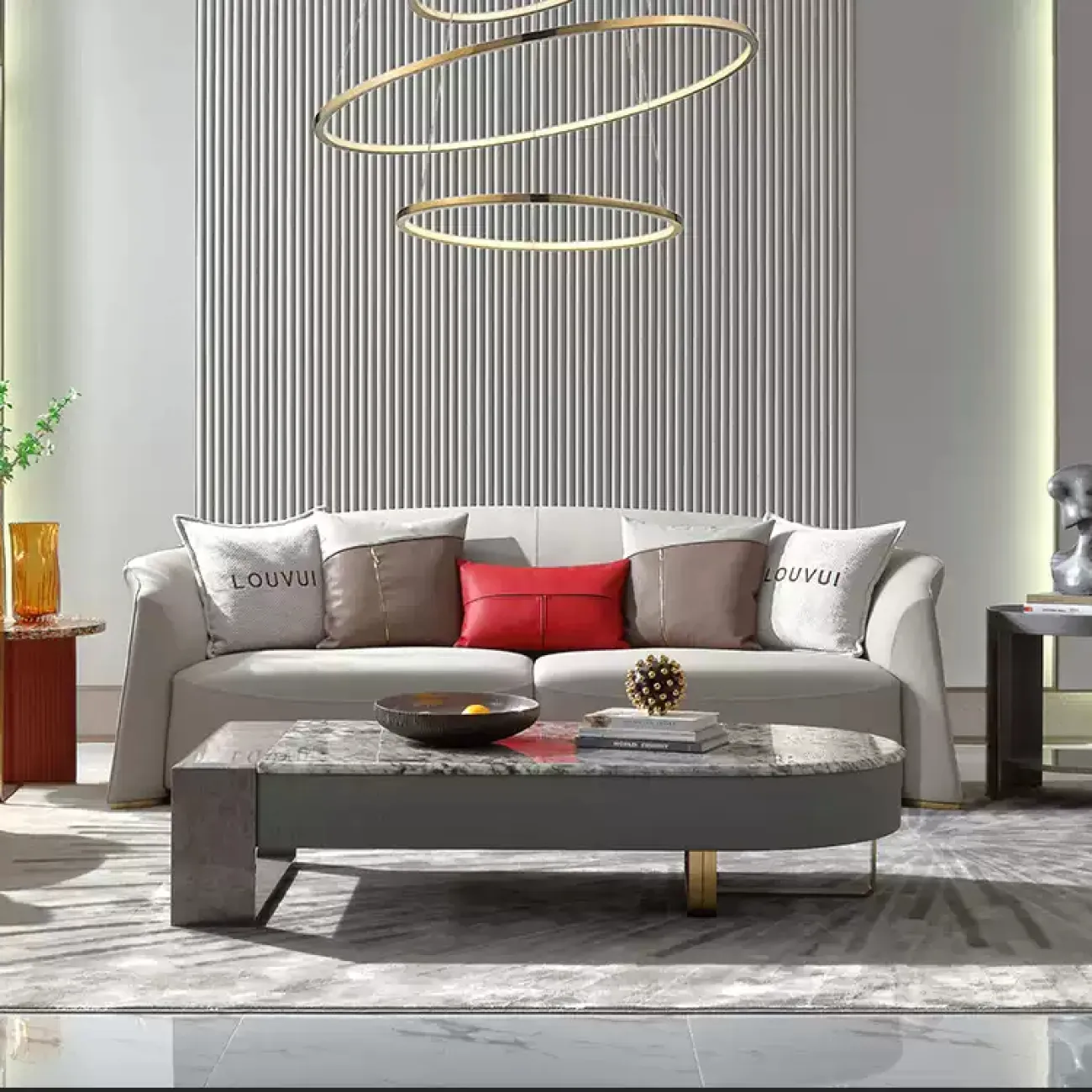 Роскошный диван MIVICA из натуральной кожи DV38369-32 Роскошный диван MIVICA из натуральной кожи DV38369-32