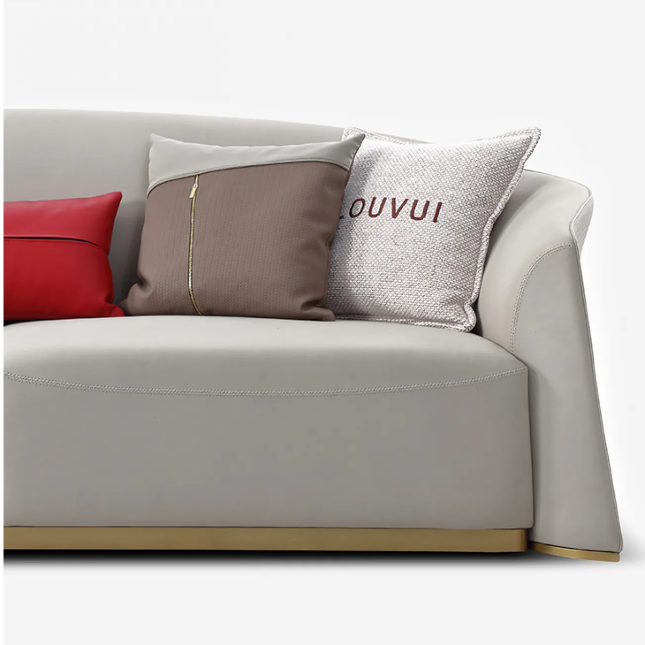 Роскошный диван MIVICA из натуральной кожи DV38369-32