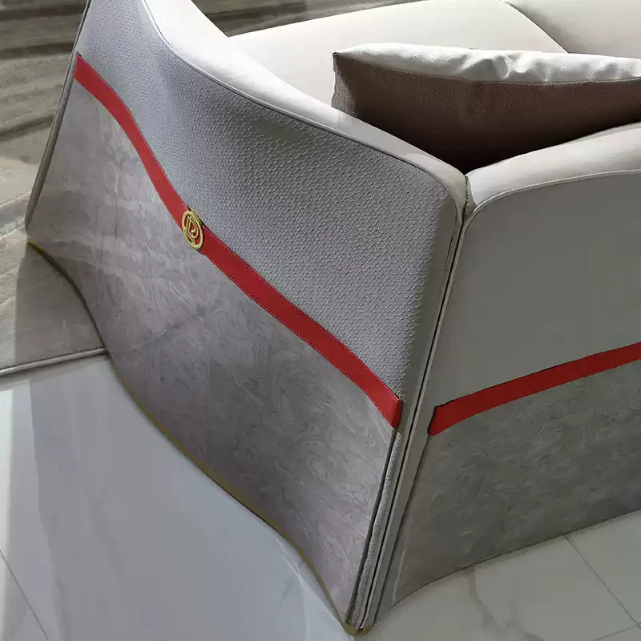 Роскошный диван MIVICA из натуральной кожи DV38369-32