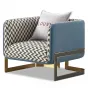 Стильное кресло MIVICA  из натуральной воловьей кожи KR38374-32