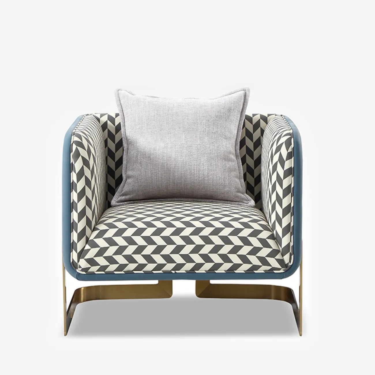 Стильное кресло MIVICA  из натуральной воловьей кожи KR38374-32