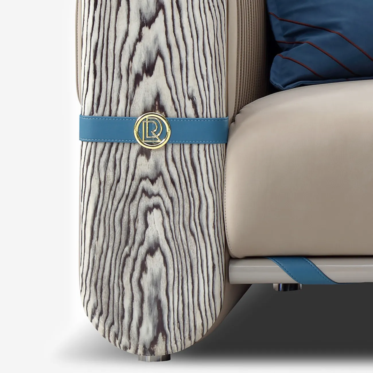 Роскошный диван MIVICA из натуральной кожи DV38375-32