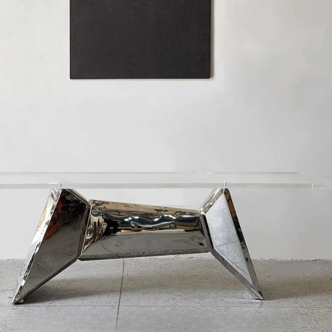 Дизайнерский Металлический Обеденный Стол Воздушный Шар Yanshe от LaLume Дизайнерский Металлический Обеденный Стол Воздушный Шар Yanshe от LaLume