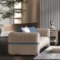 Элегантный журнальный столик MIVICA из мрамора и дерева JS38384-32