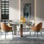 Роскошный обеденный стол MIVICA из мрамора и дерева OS38391-32