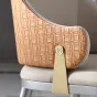 Комфортабельный обеденный стул MIVICA из дерева и кожи ST38392-32