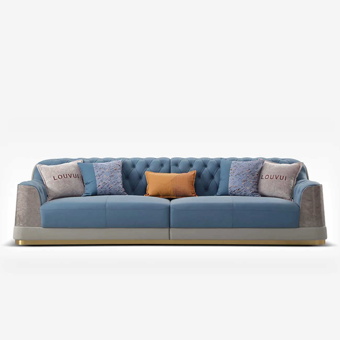 Уютный диван MIVICA из натуральной кожи DV38394-32