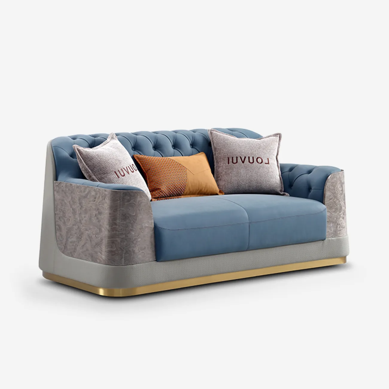 Уютный диван MIVICA из натуральной кожи DV38394-32