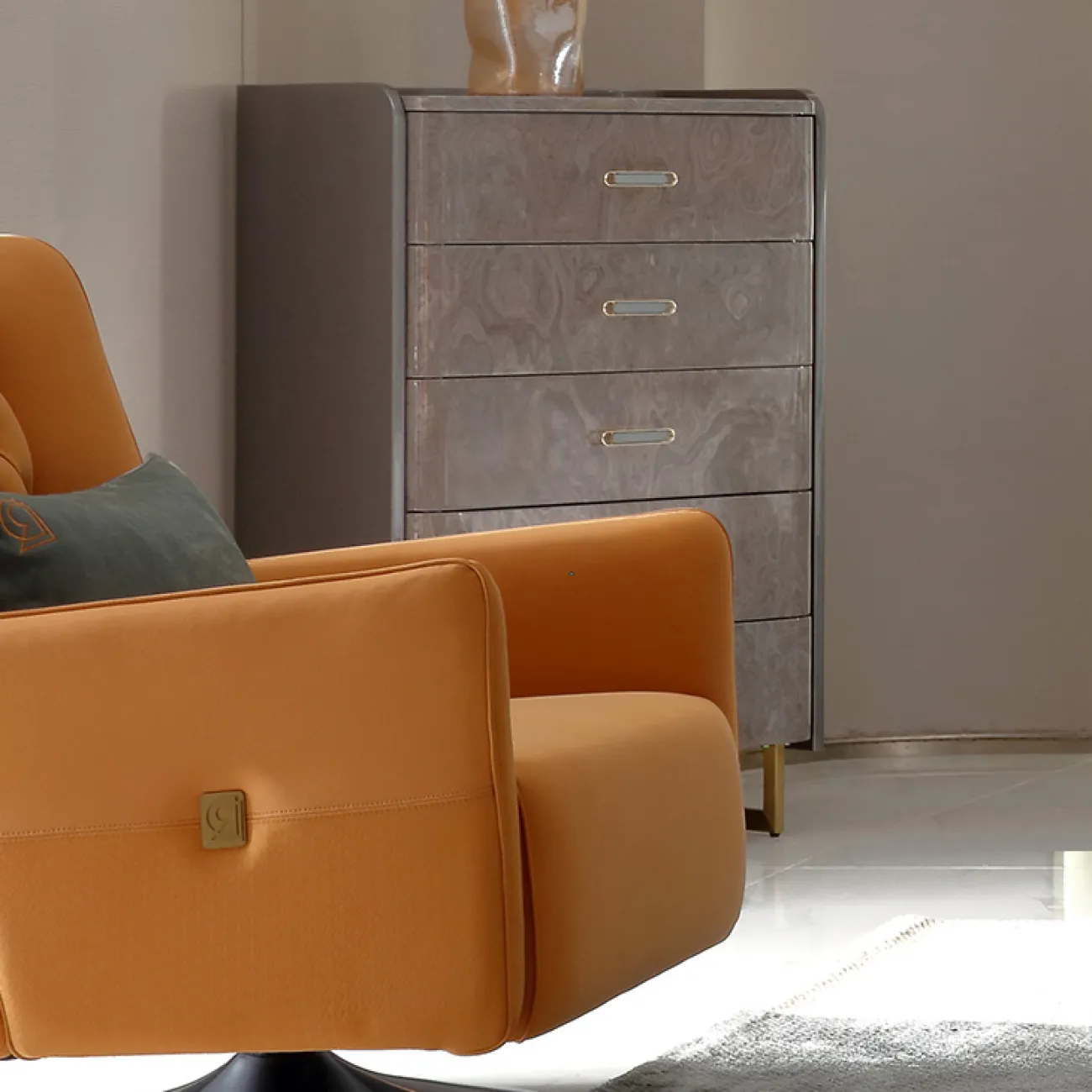 Элегантный дизайнерский комод MIVICA из бука KD38395-32