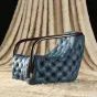 Эксклюзивное кресло MIVICA  из натуральной кожи и чёрного дерева KR38396-32