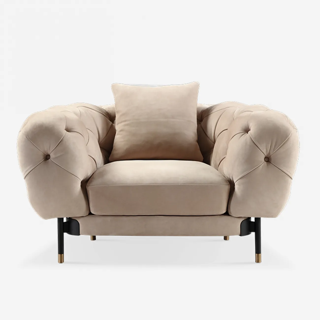Роскошное кожаное кресло MIVICA эргономичной формы KR38397-32