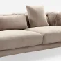 Комфортабельный диван MIVICA эргономичной формы из матовой кожи DV38398-32