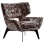Роскошное кожаное кресло Camille от MIVICA эргономичной формы KR38399-32