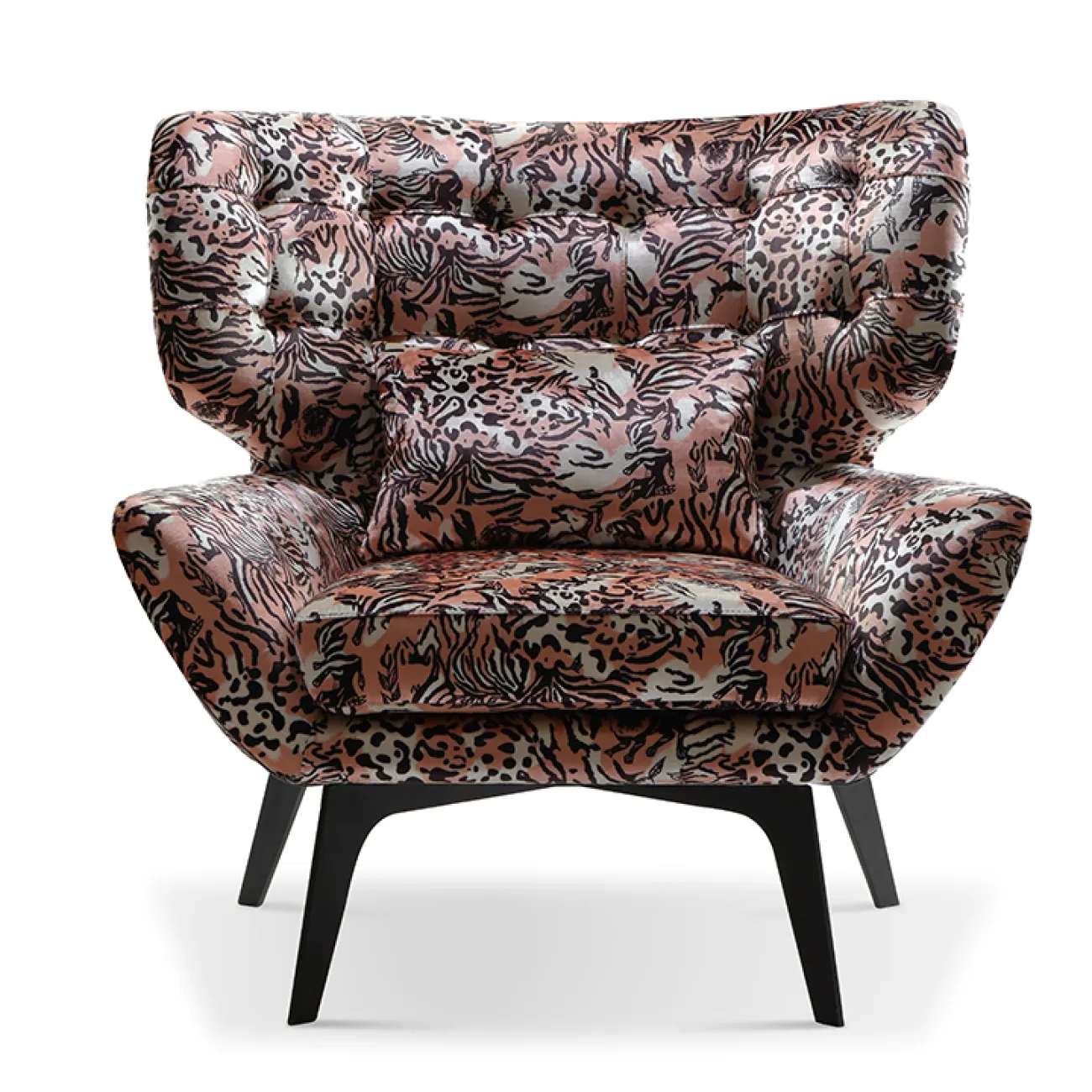 Роскошное кожаное кресло Camille от MIVICA эргономичной формы KR38399-32