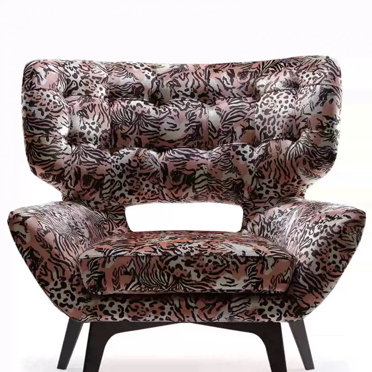 Роскошное кожаное кресло Camille от MIVICA эргономичной формы KR38399-32