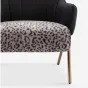 Элитное кресло Camille от MIVICA из кожи и текстиля KR38401-32