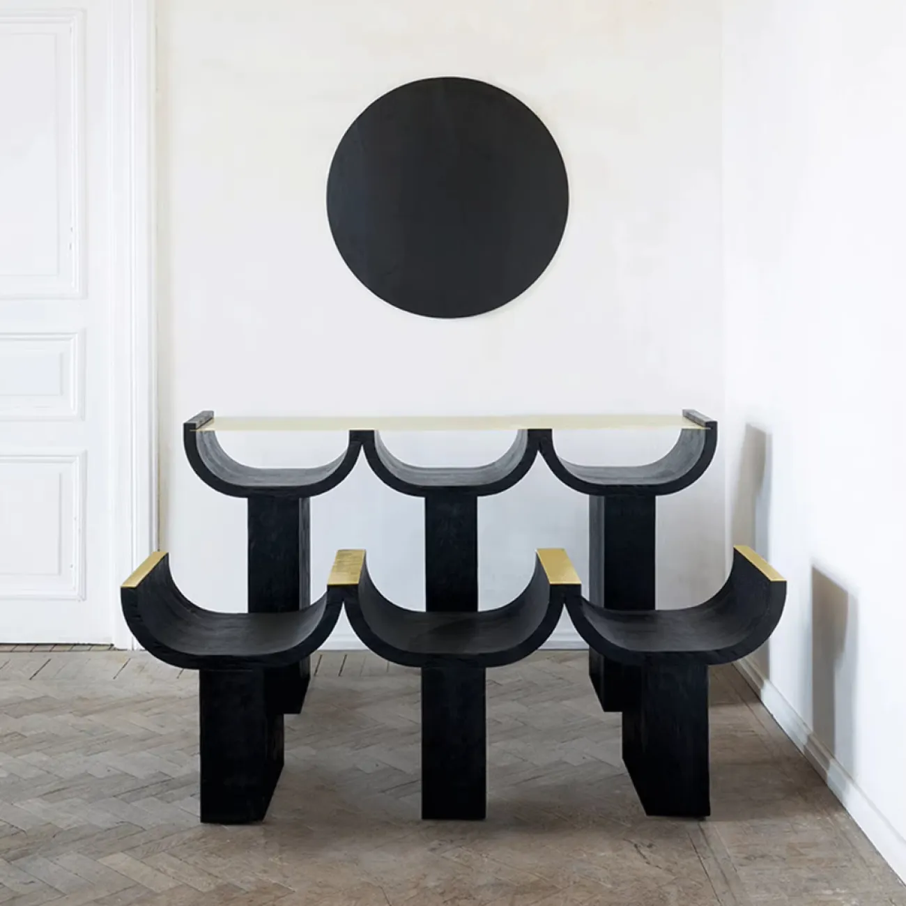 Дизайнерский Стол Рогатка Yanshe от LaLume