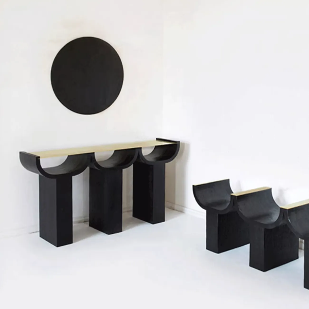 Дизайнерский Стол Рогатка Yanshe от LaLume