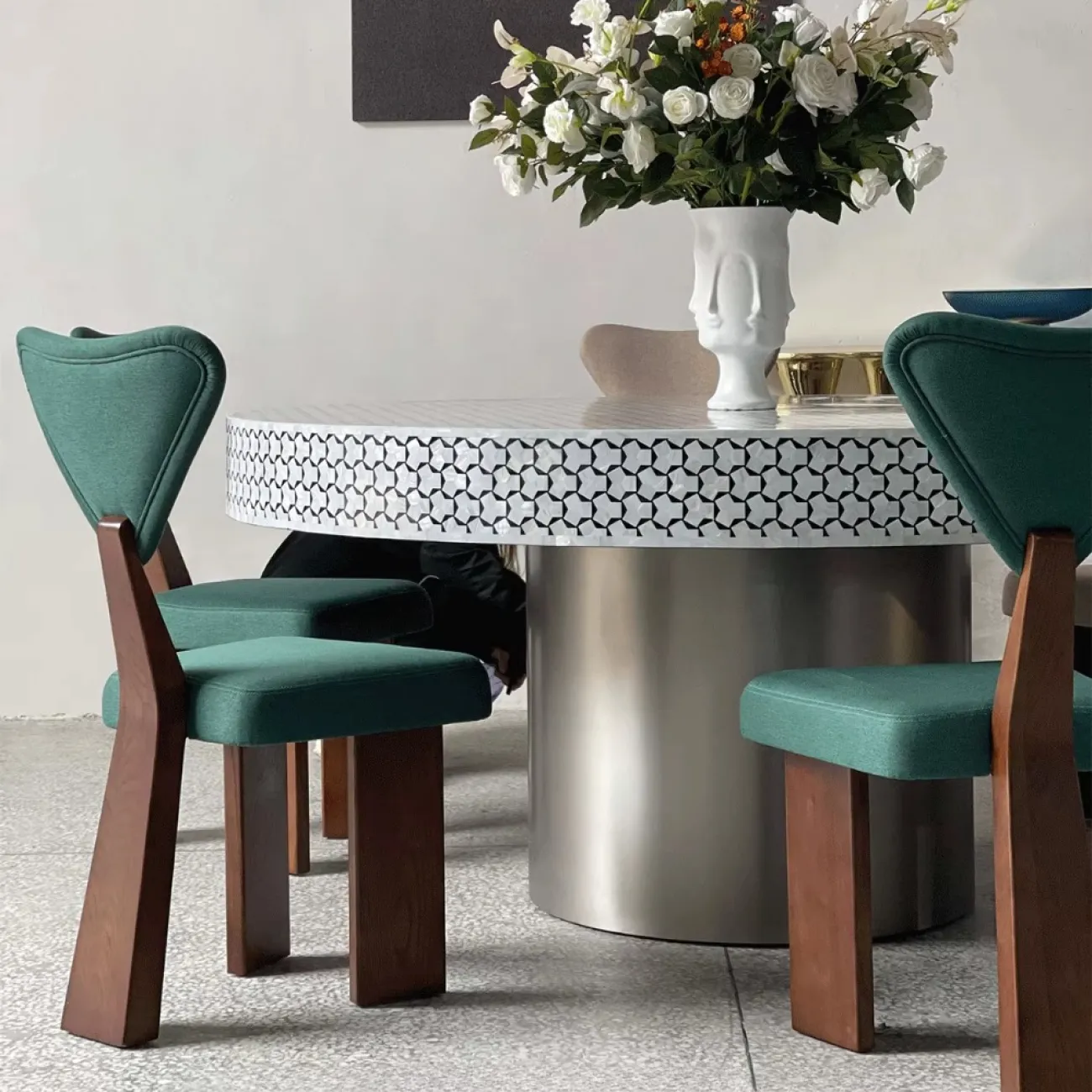 Дизайнерский Стул Спинка Сердечко Yanshe от LaLume