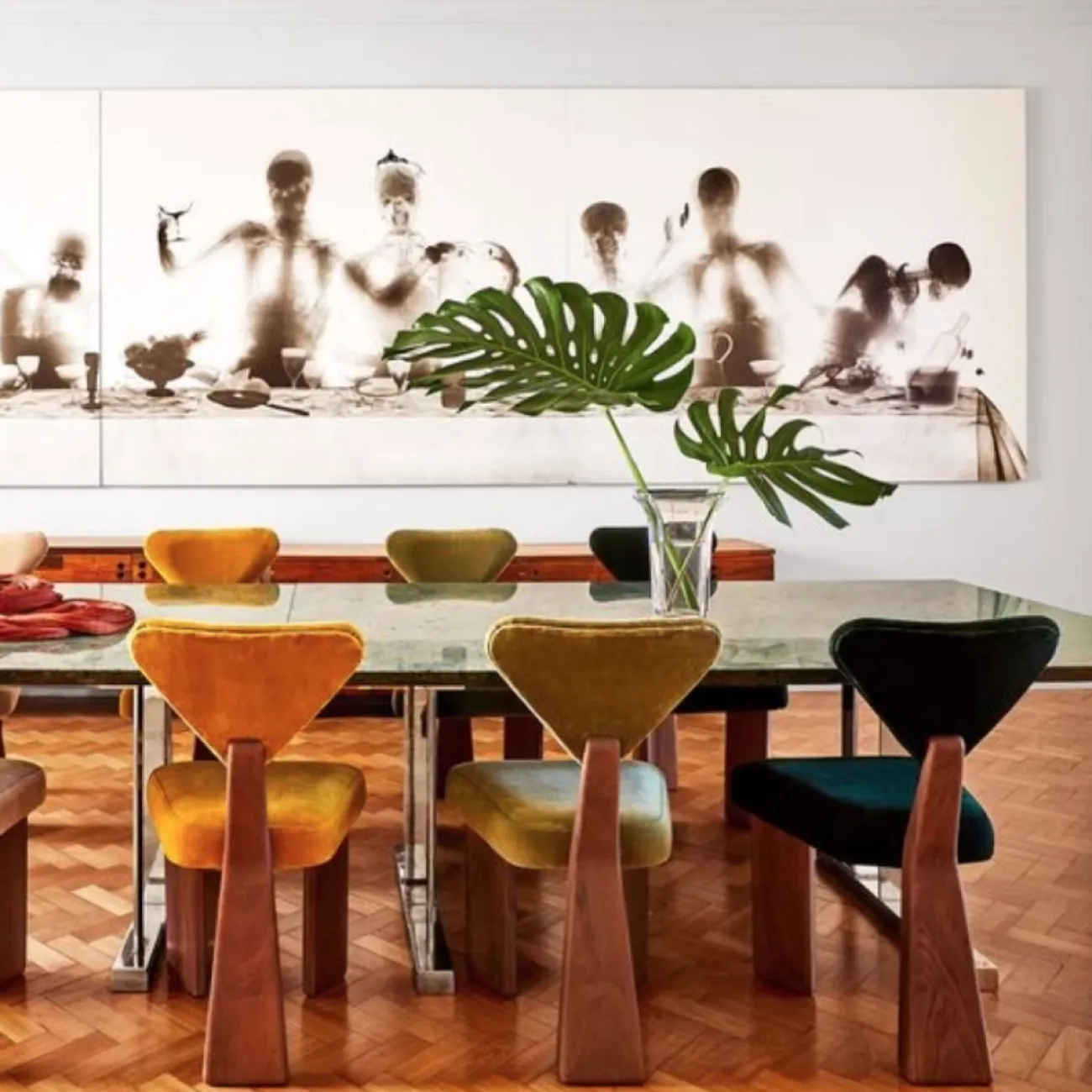 Дизайнерский Стул Спинка Сердечко Yanshe от LaLume