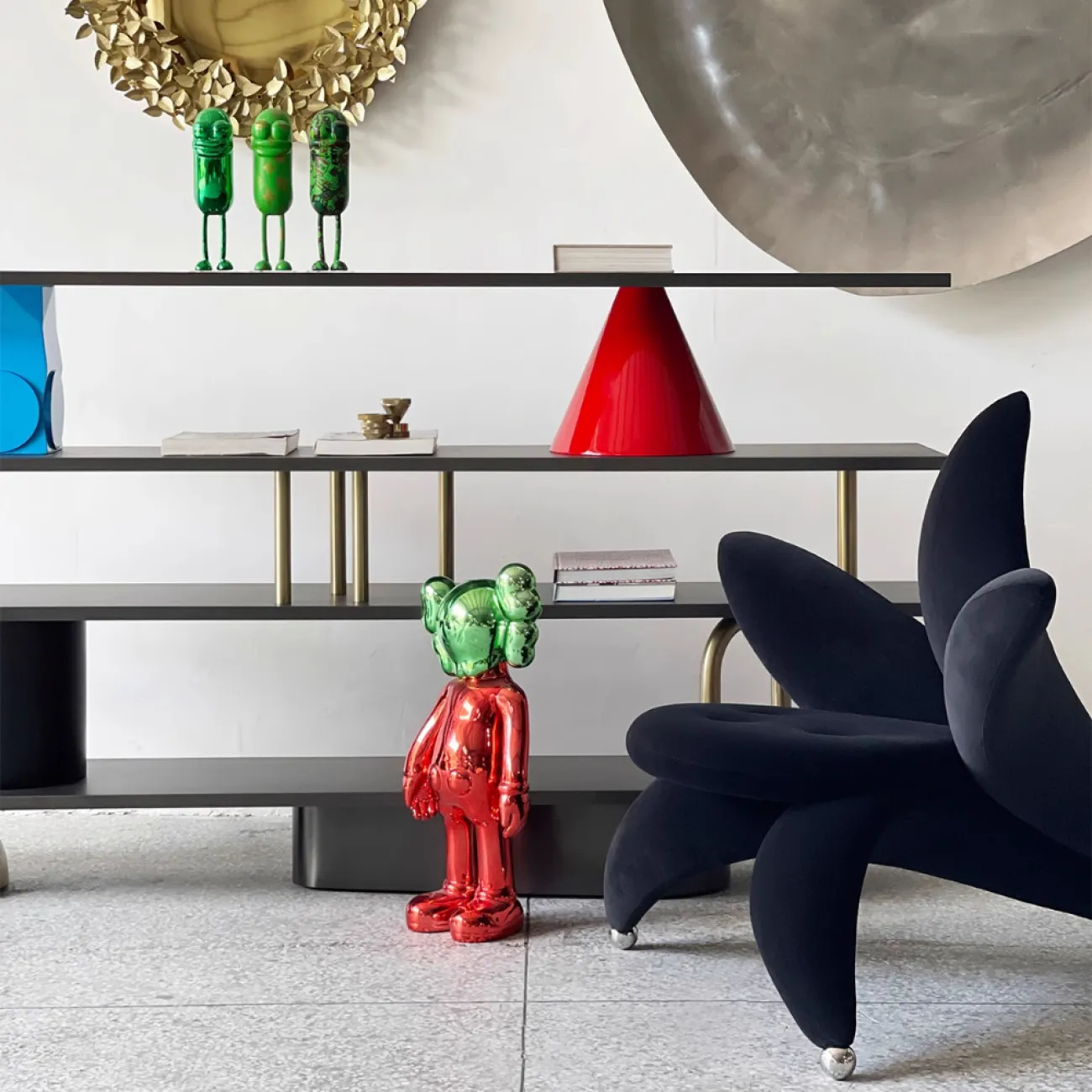 Дизайнерская Балансировочная Стойка Геометрические Детали Yanshe от LaLume