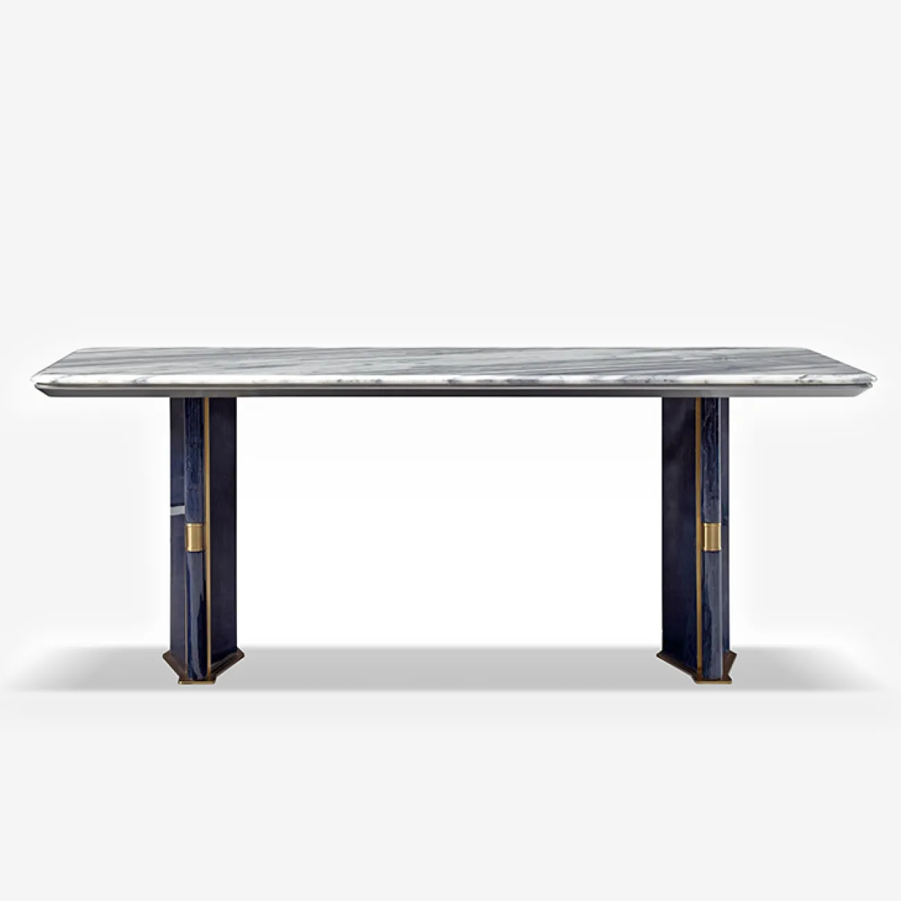 Стильный обеденный стол Vitum от MIVICA из натурального мрамора OS38421-32