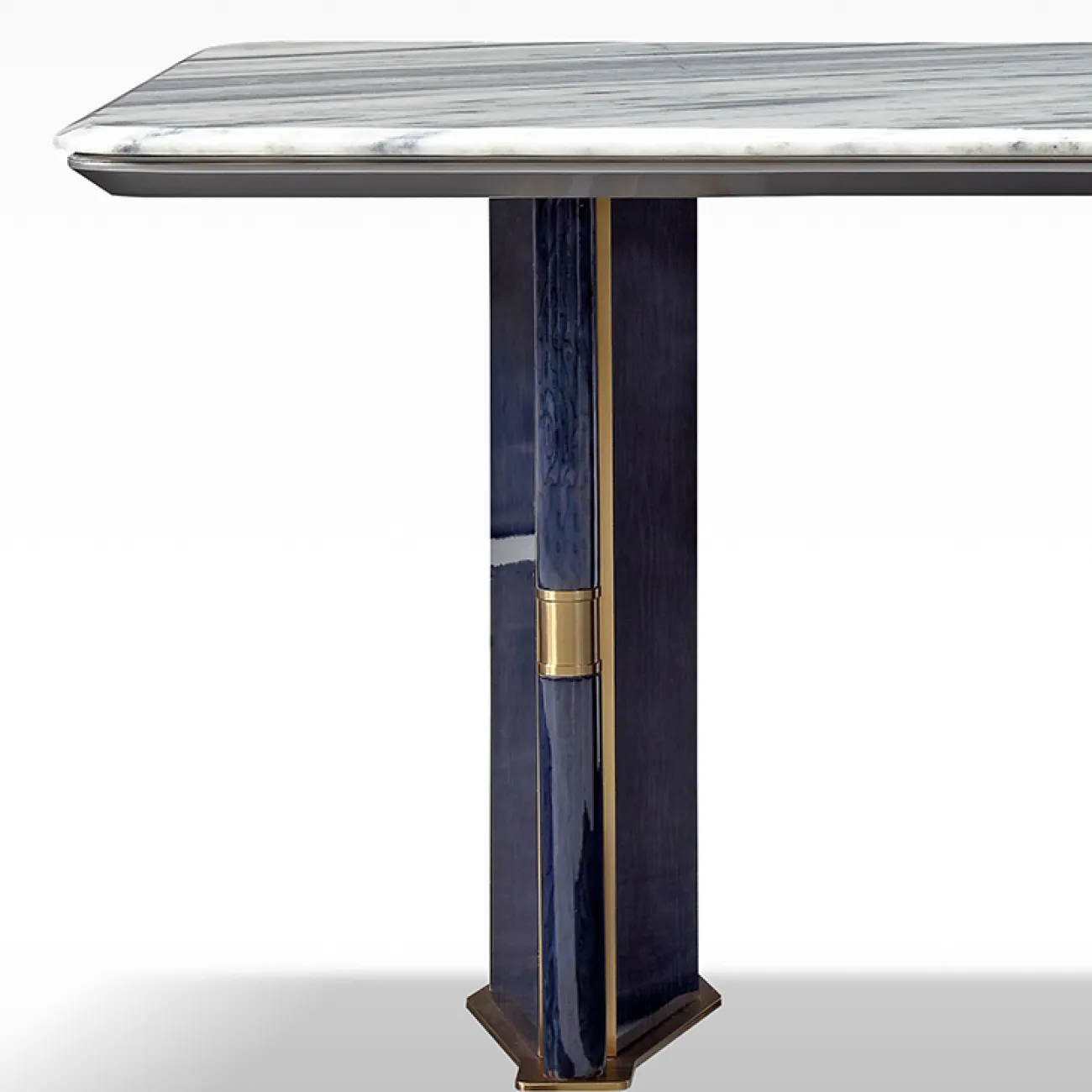 Стильный обеденный стол Vitum от MIVICA из натурального мрамора OS38421-32