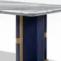 Стильный обеденный стол Vitum от MIVICA из натурального мрамора OS38421-32