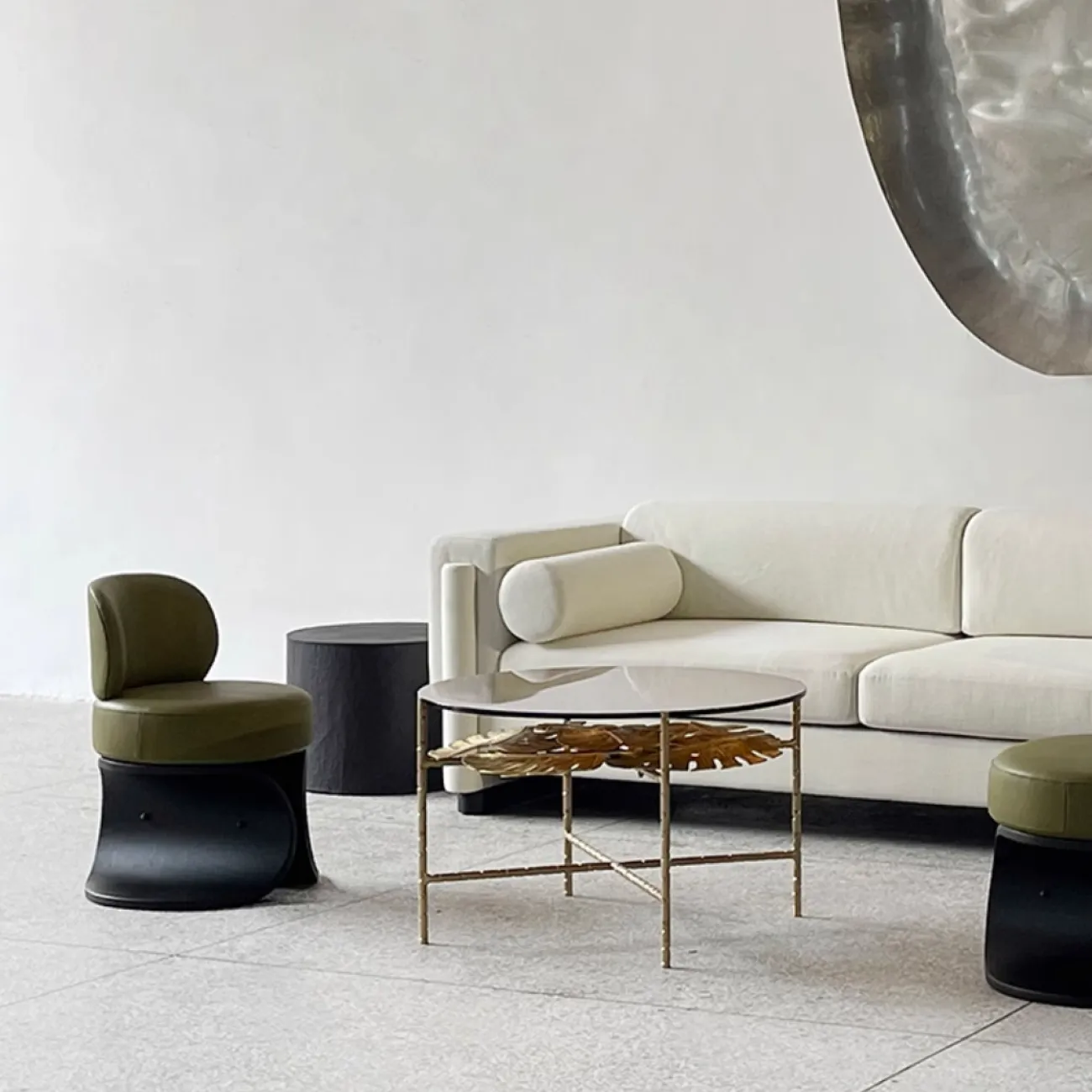 Дизайнерский Журнальный Столик Стеклянный Лист Yanshe от LaLume Дизайнерский Журнальный Столик Стеклянный Лист Yanshe от LaLume