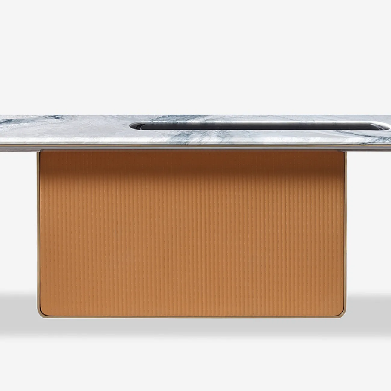 Элегантный чайный столик Vitum от MIVICA из натурального мрамора CH38426-32