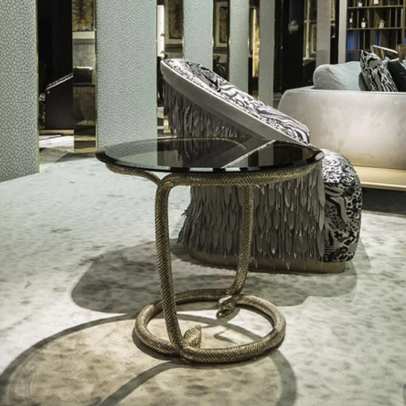 Дизайнерский Журнальный Столик Змея Yanshe от LaLume