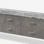 Элегантная тумба под телевизор Vitum от MIVICA с мраморной столешницей TB38431-32