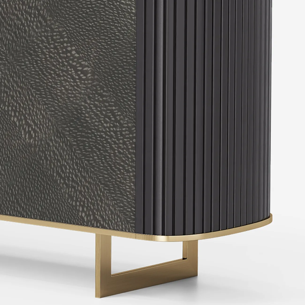 Вместительный буфет MIVICA со столешницей из натурального мрамора BF38434-32