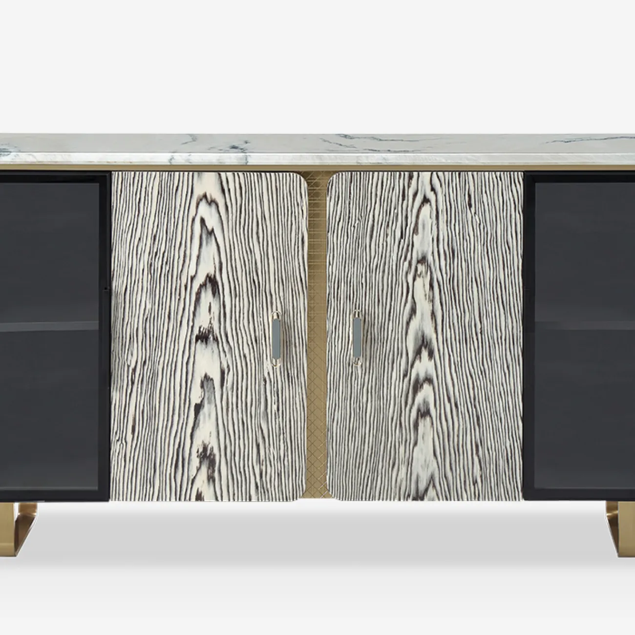 Классический сервант MIVICA со столешницей из мрамора SV38438-32