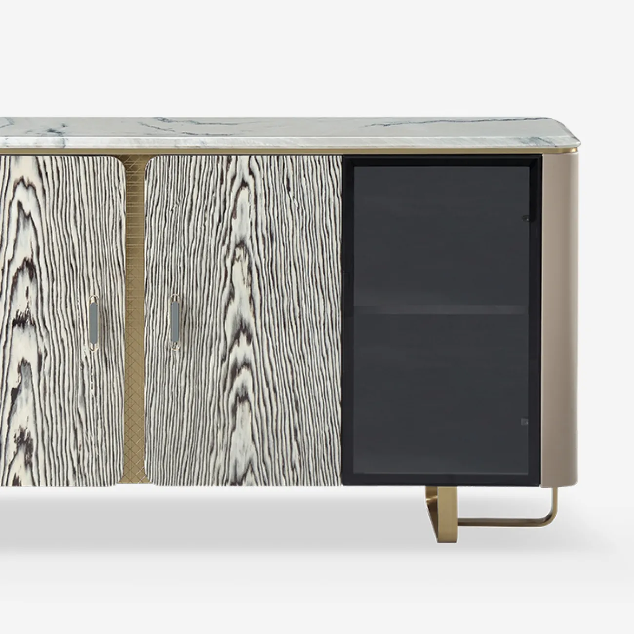 Классический сервант MIVICA со столешницей из мрамора SV38438-32