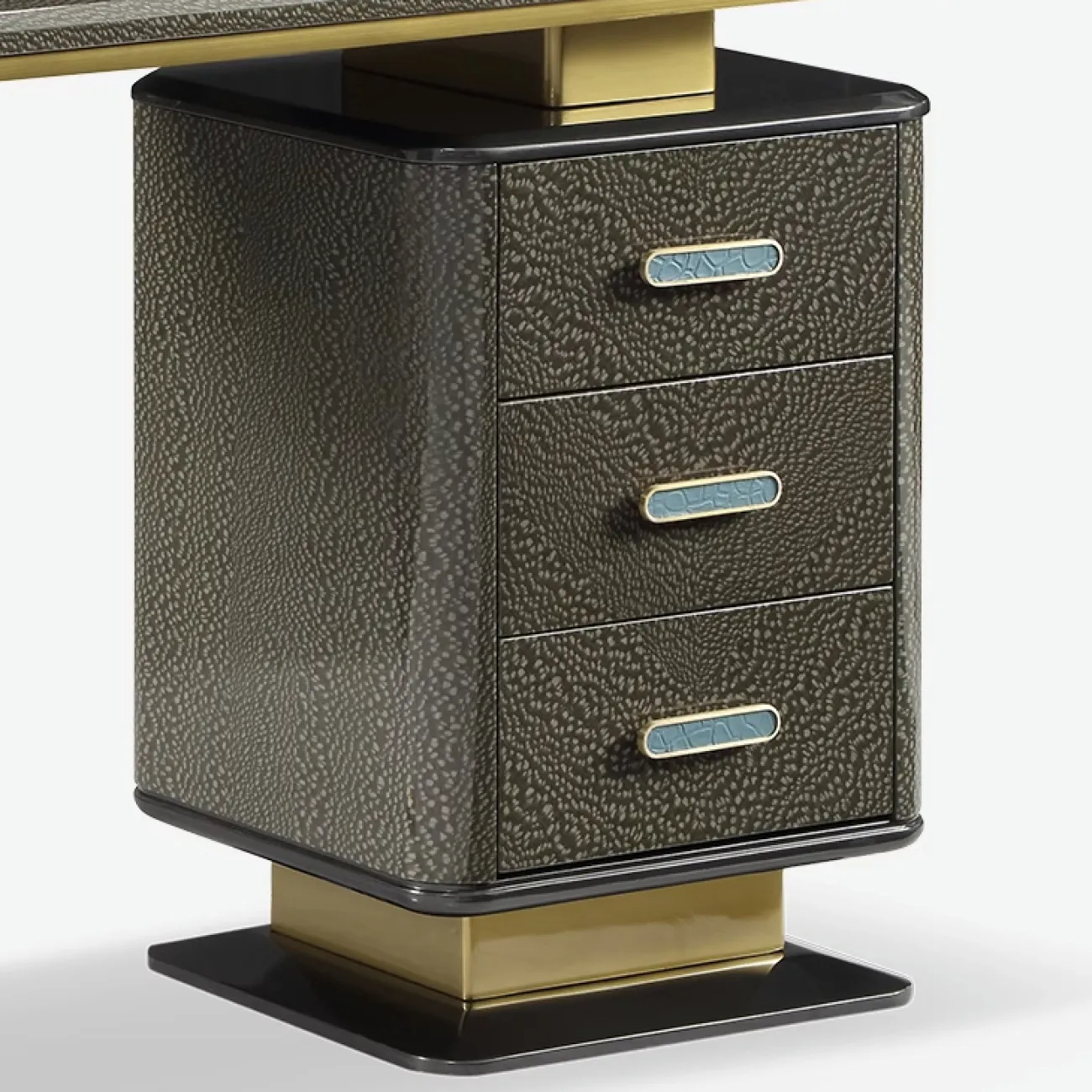 Элегантный туалетный столик Leonie от MIVICA из красного дерева TS38440-32