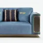 Статусное кожаное кресло MIVICA из красного дерева KR38449-32