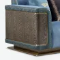 Статусное кожаное кресло MIVICA из красного дерева KR38449-32
