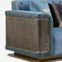 Статусный диван MIVICA из красного дерева DV38450-32