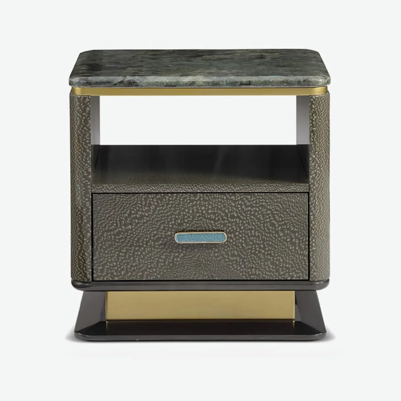 Квадратный журнальный столик MIVICA из мрамора и красного дерева JS38452-32 Квадратный журнальный столик MIVICA из мрамора и красного дерева JS38452-32