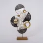 Дизайнерский интерьерный декор Blyzo Gold/Grey