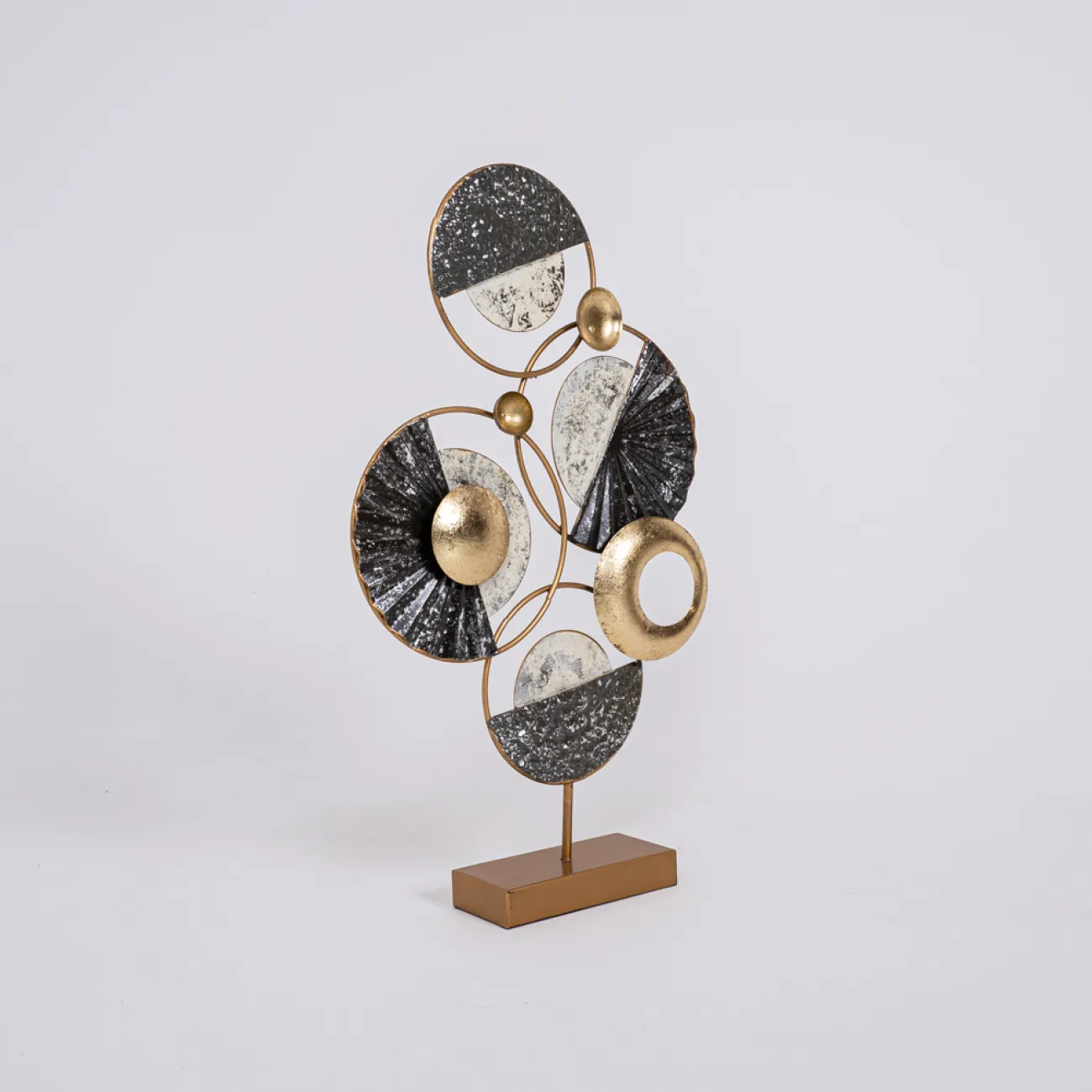 Дизайнерский интерьерный декор Blyzo Gold/Grey