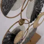 Дизайнерский интерьерный декор Blyzo Gold/Grey