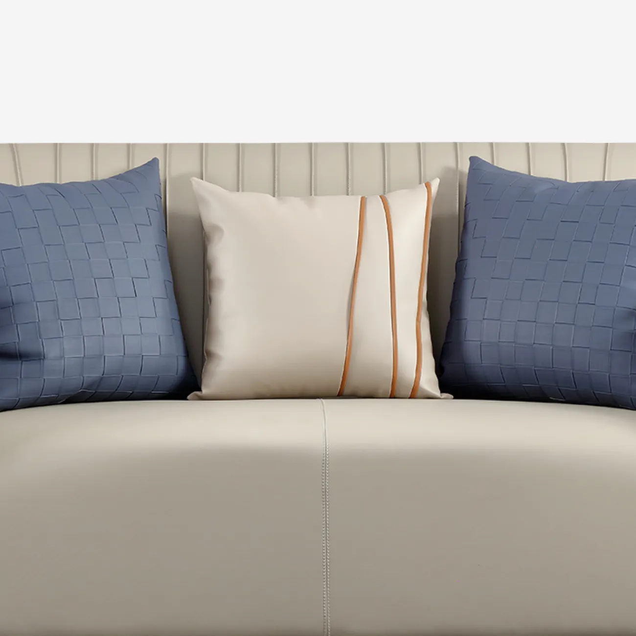 Роскошный диван Leonie от MIVICA из натуральной кожи и красного дерева DV38463-32 Роскошный диван Leonie от MIVICA из натуральной кожи и красного дерева DV38463-32